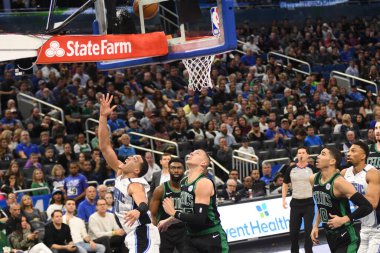 Orlando Magic 12 Ocak 2019 tarihinde Boston Celtics 'e Amway Stadyumu' nda ev sahipliği yaptı. Fotoğraf: Marty Jean-Louis