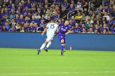 Orlando City 20 Şubat 2019 Çarşamba günü Orlando Fl 'daki Orlando City Stadyumu' nda New England 'a ev sahipliği yaptı. Fotoğraf: Marty Jean-Louis