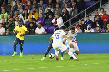ABD Erkekler Milli Takımı 21 Mart 2019 tarihinde Orlando Florida 'daki Orlando City Stadyumu' nda Ekvador Milli Takımı 'na ev sahipliği yaptı. Fotoğraf: Marty Jean-Louis