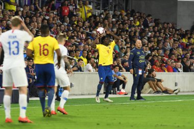 ABD Erkekler Milli Takımı 21 Mart 2019 tarihinde Orlando Florida 'daki Orlando City Stadyumu' nda Ekvador Milli Takımı 'na ev sahipliği yaptı. Fotoğraf: Marty Jean-Louis