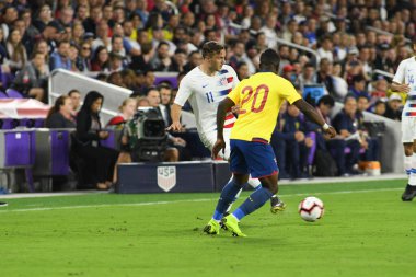 ABD Erkekler Milli Takımı 21 Mart 2019 tarihinde Orlando Florida 'daki Orlando City Stadyumu' nda Ekvador Milli Takımı 'na ev sahipliği yaptı. Fotoğraf: Marty Jean-Louis