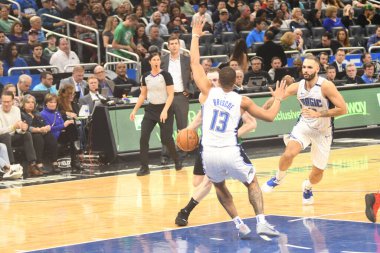 Orlando Magic 12 Ocak 2019 tarihinde Boston Celtics 'e Amway Stadyumu' nda ev sahipliği yaptı. Fotoğraf: Marty Jean-Louis