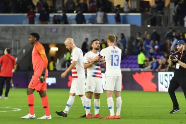 ABD Erkekler Milli Takımı 21 Mart 2019 tarihinde Orlando Florida 'daki Orlando City Stadyumu' nda Ekvador Milli Takımı 'na ev sahipliği yaptı. Fotoğraf: Marty Jean-Louis