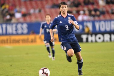 Japonya, İngiltere 'ye karşı Raymond James Stadyumu' nda 5 Mart 2019 'da Tampa Florida' da. Fotoğraf: Marty Jean-Louis