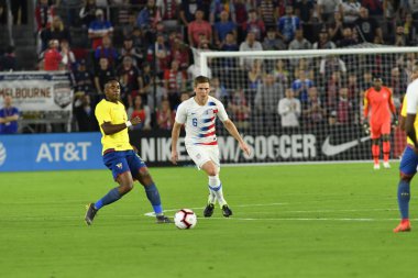 ABD Erkekler Milli Takımı 21 Mart 2019 tarihinde Orlando Florida 'daki Orlando City Stadyumu' nda Ekvador Milli Takımı 'na ev sahipliği yaptı. Fotoğraf: Marty Jean-Louis