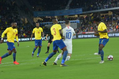 ABD Erkekler Milli Takımı 21 Mart 2019 tarihinde Orlando Florida 'daki Orlando City Stadyumu' nda Ekvador Milli Takımı 'na ev sahipliği yaptı. Fotoğraf: Marty Jean-Louis