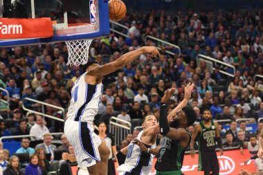 Orlando Magic 12 Ocak 2019 tarihinde Boston Celtics 'e Amway Stadyumu' nda ev sahipliği yaptı. Fotoğraf: Marty Jean-Louis