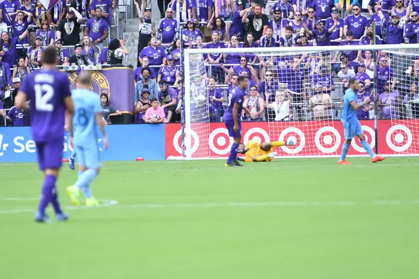 Orlando City Host New York City Orlando City Stadyumu Nda — Stok fotoğraf