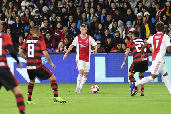 Ajax Flemengo Stadionie Orlando City Stadium Czwartek Stycznia 2019 Zdjęcie — Zdjęcie stockowe