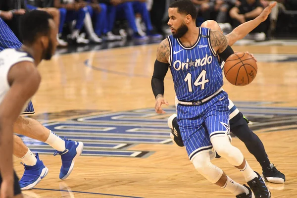 Orlando Magic, 7 Şubat 2019 'da Orlando, Florida' da Amway Arena 'da Minnesota Timberwolves' a ev sahipliği yapar. Fotoğraf: Marty Jean-Louis
