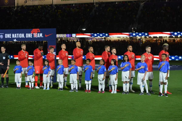 ABD Erkekler Milli Takımı 21 Mart 2019 tarihinde Orlando Florida 'daki Orlando City Stadyumu' nda Ekvador Milli Takımı 'na ev sahipliği yaptı. Fotoğraf: Marty Jean-Louis