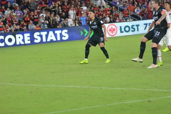 Flamengo Eintracht Frankfurt Orlando City Stadium Saturday January 2019 Photo — Stock Photo, Image