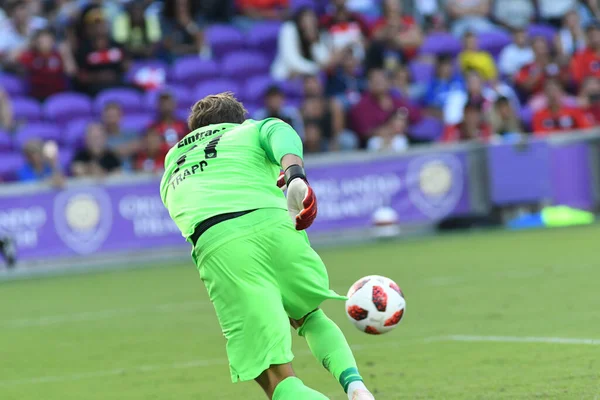 Flamengo Eintracht Frankfurt Orlando City Stadium Lördagen Den Januari 2019 — Stockfoto