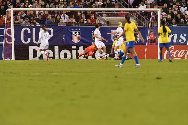 Shebelieves Cup Final Usa Brazil Raymond James Stadium Tampa Florida — Stock Photo, Image