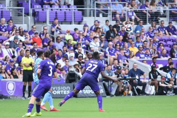 Orlando City Host New York City Orlando City Stadium Orlando — Stock Fotó