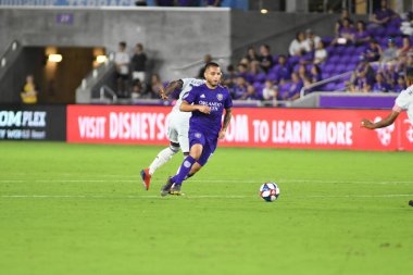 Orlando City 20 Şubat 2019 Çarşamba günü Orlando Fl 'daki Orlando City Stadyumu' nda New England 'a ev sahipliği yaptı. Fotoğraf: Marty Jean-Louis