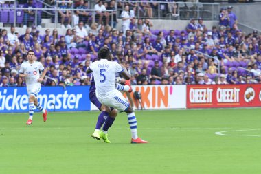 Orlando City SC, 16 Mart 2019 Cumartesi günü Orlando Florida 'daki Orlando City Stadyumu' nda Montreal Impact 'e ev sahipliği yaptı. Fotoğraf: Marty Jean-Louis