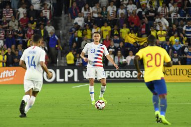 ABD Erkekler Milli Takımı 21 Mart 2019 tarihinde Orlando Florida 'daki Orlando City Stadyumu' nda Ekvador Milli Takımı 'na ev sahipliği yaptı. Fotoğraf: Marty Jean-Louis