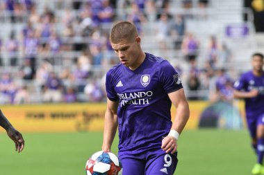 Orlando City SC, 16 Mart 2019 Cumartesi günü Orlando Florida 'daki Orlando City Stadyumu' nda Montreal Impact 'e ev sahipliği yaptı. Fotoğraf: Marty Jean-Louis