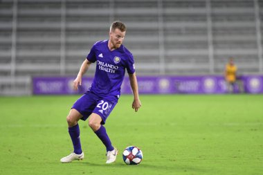 Orlando City 20 Şubat 2019 Çarşamba günü Orlando Fl 'daki Orlando City Stadyumu' nda New England 'a ev sahipliği yaptı. Fotoğraf: Marty Jean-Louis