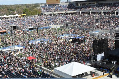 23 Şubat 2019 'da Orlando Florida' daki Camp World Stadyumu 'nda 