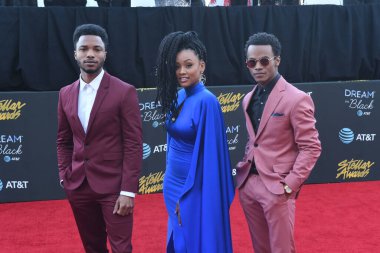 29 Mart 2019 Cumartesi günü Las Vegas 'taki Orleans Resort' ta düzenlenen 34. Yıldız Ödülleri sırasında çekilen kırmızı halı fotoğrafları. Fotoğraf: Marty Jean-Louis