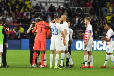 ABD Erkekler Milli Takımı 21 Mart 2019 tarihinde Orlando Florida 'daki Orlando City Stadyumu' nda Ekvador Milli Takımı 'na ev sahipliği yaptı. Fotoğraf: Marty Jean-Louis