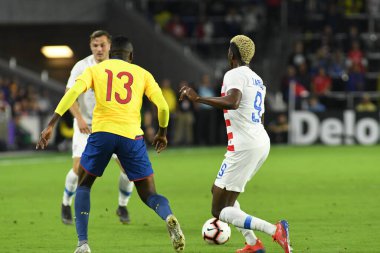 ABD Erkekler Milli Takımı 21 Mart 2019 tarihinde Orlando Florida 'daki Orlando City Stadyumu' nda Ekvador Milli Takımı 'na ev sahipliği yaptı. Fotoğraf: Marty Jean-Louis