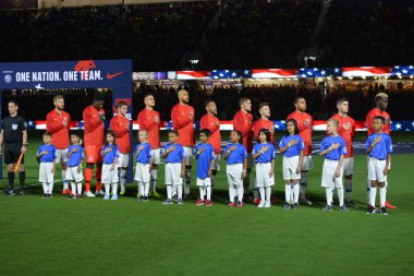 ABD Erkekler Milli Takımı 21 Mart 2019 tarihinde Orlando Florida 'daki Orlando City Stadyumu' nda Ekvador Milli Takımı 'na ev sahipliği yaptı. Fotoğraf: Marty Jean-Louis