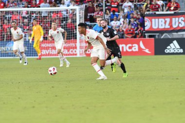 Flamengo Eintracht Frankfurt 'a karşı 12 Ocak 2019 Cumartesi günü Orlando City Stadyumu' nda. Fotoğraf: Marty Jean-Louis