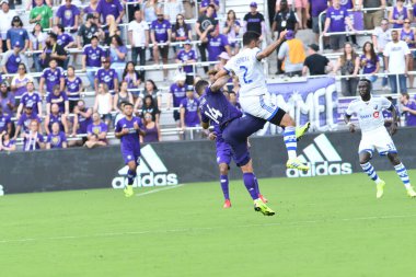 Orlando City SC, 16 Mart 2019 Cumartesi günü Orlando Florida 'daki Orlando City Stadyumu' nda Montreal Impact 'e ev sahipliği yaptı. Fotoğraf: Marty Jean-Louis