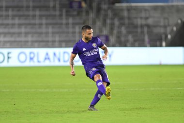 Orlando City 20 Şubat 2019 Çarşamba günü Orlando Fl 'daki Orlando City Stadyumu' nda New England 'a ev sahipliği yaptı. Fotoğraf: Marty Jean-Louis