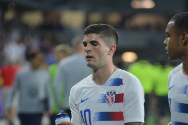 ABD Erkekler Milli Takımı 21 Mart 2019 tarihinde Orlando Florida 'daki Orlando City Stadyumu' nda Ekvador Milli Takımı 'na ev sahipliği yaptı. Fotoğraf: Marty Jean-Louis