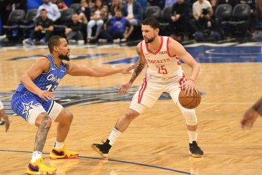 Orlando Magic, Houston Rockets 'a 13 Ocak 2019 tarihinde Amway Arena' da ev sahipliği yaptı. Fotoğraf: Marty Jean-Louis