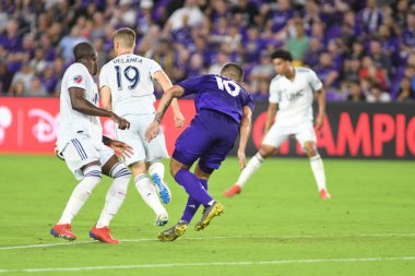 Orlando City 20 Şubat 2019 Çarşamba günü Orlando Fl 'daki Orlando City Stadyumu' nda New England 'a ev sahipliği yaptı. Fotoğraf: Marty Jean-Louis
