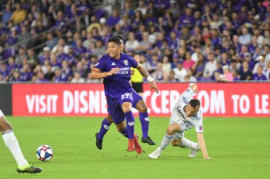 Orlando City 20 Şubat 2019 Çarşamba günü Orlando Fl 'daki Orlando City Stadyumu' nda New England 'a ev sahipliği yaptı. Fotoğraf: Marty Jean-Louis