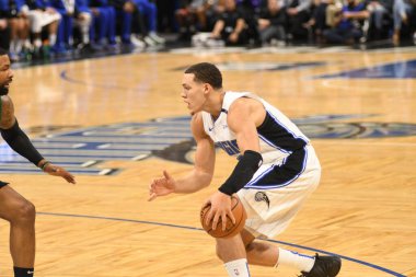 Orlando Magic 12 Ocak 2019 tarihinde Boston Celtics 'e Amway Stadyumu' nda ev sahipliği yaptı. Fotoğraf: Marty Jean-Louis