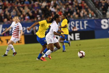 SheBelieves Kupası Finali, 5 Mart 2019 'da Tampa Florida Raymond James Stadyumu' nda ABD ile Brezilya arasında oynanacak. Fotoğraf: Marty Jean-Louis