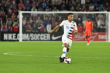 ABD Erkekler Milli Takımı 21 Mart 2019 tarihinde Orlando Florida 'daki Orlando City Stadyumu' nda Ekvador Milli Takımı 'na ev sahipliği yaptı. Fotoğraf: Marty Jean-Louis