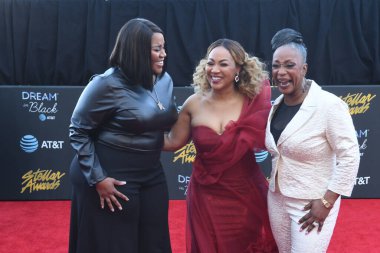 29 Mart 2019 Cumartesi günü Las Vegas 'taki Orleans Resort' ta düzenlenen 34. Yıldız Ödülleri sırasında çekilen kırmızı halı fotoğrafları. Fotoğraf: Marty Jean-Louis