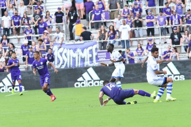 Orlando City SC, 16 Mart 2019 Cumartesi günü Orlando Florida 'daki Orlando City Stadyumu' nda Montreal Impact 'e ev sahipliği yaptı. Fotoğraf: Marty Jean-Louis
