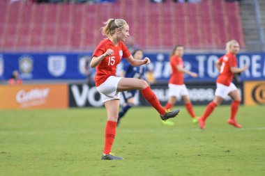 Japonya, İngiltere 'ye karşı Raymond James Stadyumu' nda 5 Mart 2019 'da Tampa Florida' da. Fotoğraf: Marty Jean-Louis