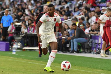 Flamengo Eintracht Frankfurt 'a karşı 12 Ocak 2019 Cumartesi günü Orlando City Stadyumu' nda. Fotoğraf: Marty Jean-Louis