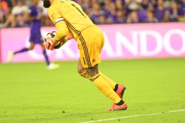 Orlando City SC 6 Nisan 2019 'da Orlando City Stadyumu' nda Colorado Rapids 'e ev sahipliği yapmaktadır. Fotoğraf: Marty Jean-Louis