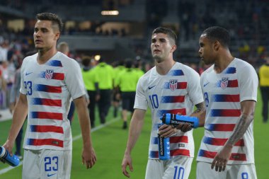 ABD Erkekler Milli Takımı 21 Mart 2019 tarihinde Orlando Florida 'daki Orlando City Stadyumu' nda Ekvador Milli Takımı 'na ev sahipliği yaptı. Fotoğraf: Marty Jean-Louis