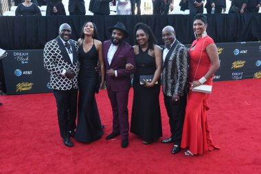 29 Mart 2019 Cumartesi günü Las Vegas 'taki Orleans Resort' ta düzenlenen 34. Yıldız Ödülleri sırasında çekilen kırmızı halı fotoğrafları. Fotoğraf: Marty Jean-Louis