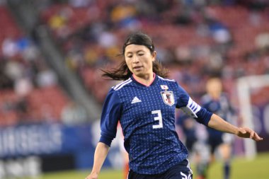 Japonya, İngiltere 'ye karşı Raymond James Stadyumu' nda 5 Mart 2019 'da Tampa Florida' da. Fotoğraf: Marty Jean-Louis