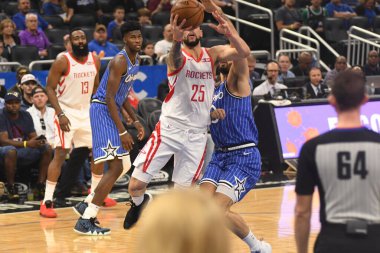 Orlando Magic, Houston Rockets 'a 13 Ocak 2019 tarihinde Amway Arena' da ev sahipliği yaptı. Fotoğraf: Marty Jean-Louis