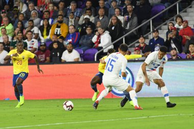 ABD Erkekler Milli Takımı 21 Mart 2019 tarihinde Orlando Florida 'daki Orlando City Stadyumu' nda Ekvador Milli Takımı 'na ev sahipliği yaptı. Fotoğraf: Marty Jean-Louis