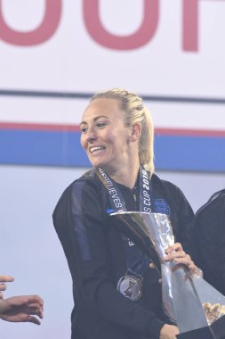 SheBelieves Kupası, 5 Mart 2019 tarihinde Tampa Florida Raymond James Stadyumu 'nda İngiltere' yi şampiyon ilan etmiştir. Fotoğraf: Marty Jean-Louis